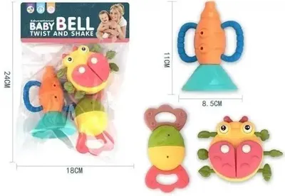 Produktbild von Rasseln, 3 Stück – Merkpol