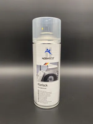 Produktbild von 1x Normfest Klarlack 400ml Spray Hochglanz Versiegelung Lack Modellbau KFZ etc