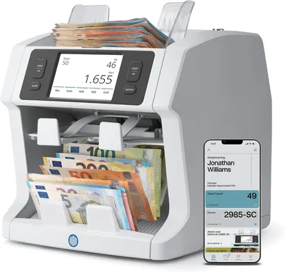 Imagen del producto de Safescan 112-0755 Safescan Banknotenzähler 2985-SC, 1 St.