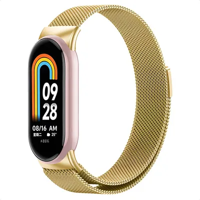 Image de imoshion Bande magnétique milanaise pour le Xiaomi Smart Band 8 / 9 - Or