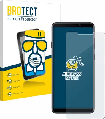 Produktbild von BROTECT Entspiegelungs Schutzglas für Samsung Galaxy A9 2018 Schutzfolie Panzer Folie Glas Display Schutz matt