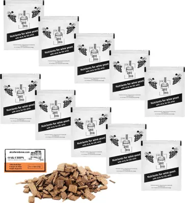 Produktbild von 10 x Hefenährsalzen 10g - Nährstoff für Weinhefe, Hefe Nährsalz