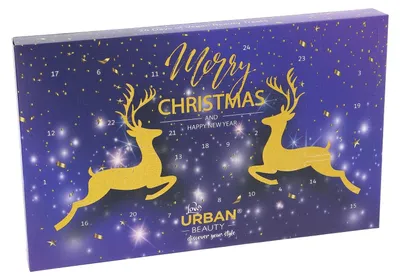 Imagen del producto de Maquillaje Vegano Calendario de Adviento 24 Días Set de Regalo Cosmético para Mujeres y Niñas Calendario de Adviento Navideño con Cosmética