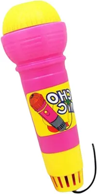 Productafbeelding van Spraakversterker Kinderen - Microfoon Speelgoed - Fantasie Spelletjes - Geen Batterij Nodig - 8 x 20 x 8 cm - Blauw