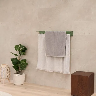 Produktbild von MyWIRE Handtuchhalter "Elvine" - grün