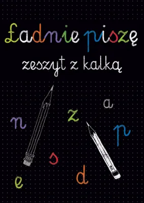 Produktbild von Ladnie pisze zeszyt z kalka