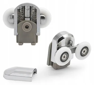 Produktbild von Sannit RZ22203 Untere Doppeltrollen Duschkabine 23mm