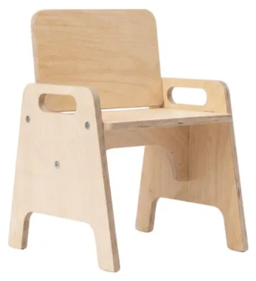 Produktbild von Holz-Kinderstuhl – es Birkenholz