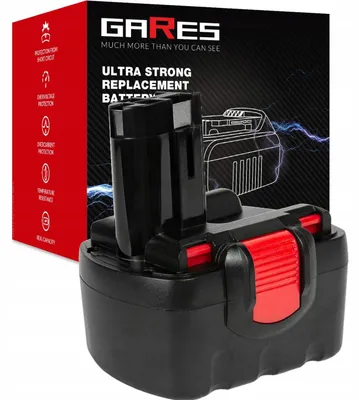 Produktbild von Gares Akkupack zum Zellentausch für Bosch 2607335275 | 14,4 V 3 Ah Inny | Ersatz-Zellenpack für Werkzeugakkus | Profi-Qualität Gares®