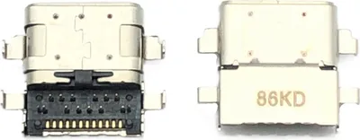 Obrázok produktu pre Napájacia zásuvka DC Jack sieťová zásuvka nabíjacia zásuvka nabíjací konektor kompatibilný s typom C pre Lenovo ThinkPad E485