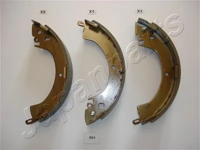 Produktbild von JAPANPARTS Bremsbackensatz Trommelbremse Hinten für MITSUBISHI L 200 / Triton Pickup (KAT, KBT) GF-501AF