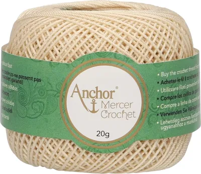 Produktbild von Anchor Mercer Crochet 00387 Häkelgarn