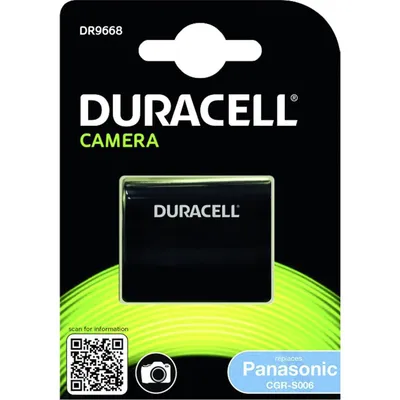 Produktbild von Duracell Li-Ion Akku 750mAh für Panasonic CGA-S006