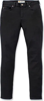 Produktbild von Carhartt Slim-Fit Denim ONYX Hose mit dünnem Bein - W4/REG