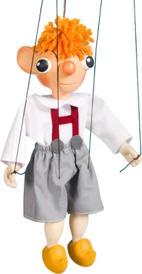 Produktbild von Mašek Holzmarionette Hurvinek 20cm