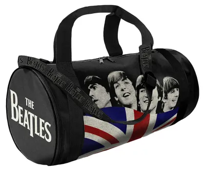 Produktbild von The Beatles - "Let It Be Flag" Reisetasche RO15949 (Einheitsgröße) (Schwarz)