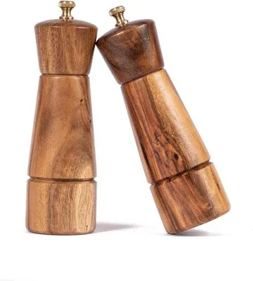Produktbild von Famanu Pepermühle - Elegantes Design, Verstellbare Mahlgrade - 18 cm