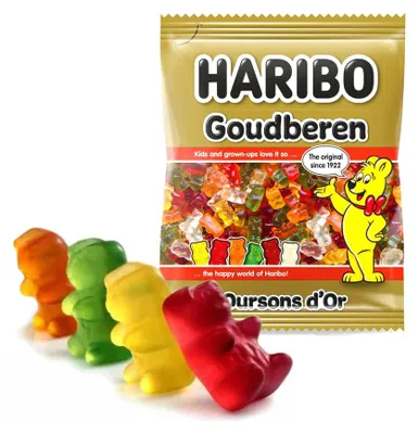 Productafbeelding van Haribo Goudbeertjes - 3 x 1 kilo