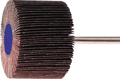 Produktbild von Fächerschleifer Ø40xH15mm Körnung 60 Korund Schaft-Ø 6 mm