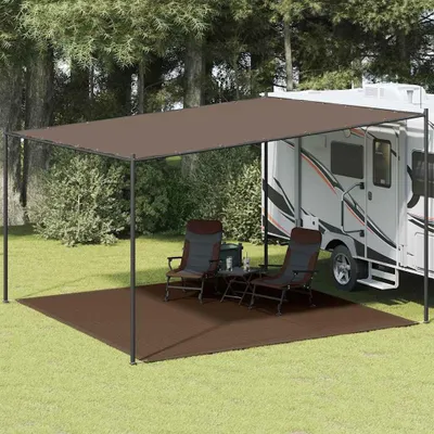 Immagine prodotto di vidaXL Tappeto per tende 400x400 cm Marrone