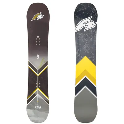 Produktbild von F2 Herren Snowboard T - Ride Wood Freeride/Freestyle 157 cm Schwarz/Grau 2023/24