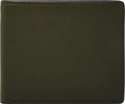 Produktbild von FOSSIL Leder Geldbörse Steven FPW Bifold Wallet Deep Olive dunkelgrün