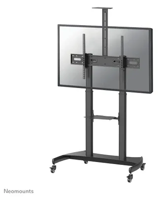 Produktbild von Neomounts PLASMA-M1950E TV-Trolley 60-100", Schwarz, Stahl, 100 kg, 152,4 cm (60"), 2,54 m (100"), 1000 x 400,1000 x 600,200 x 200,200 x 300,200 x 400,300 x 100,300 x 200,300 x 300,350 x 350,400 x...