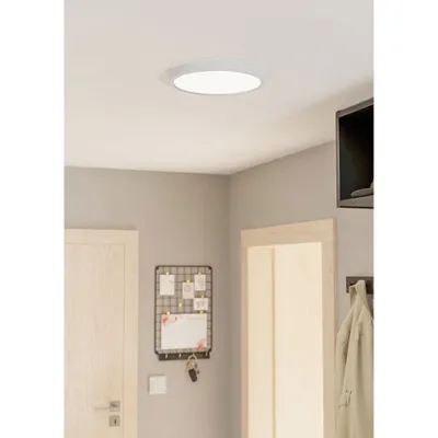 Produktbild von Eglo LED Deckenleuchte Aufbaupanel Fueva 5 Weiß Ø29cm 20W 2500lm Neutralweiß 4000K