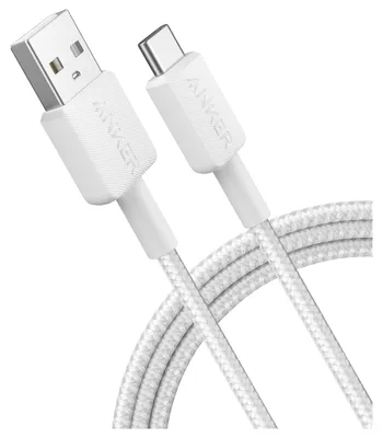 Zdjęcie produktu dla Anker A81H5G21, 0,9 m, USB A, USB C, Biały