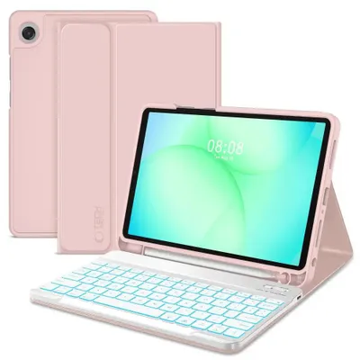 Immagine prodotto di Tech-Protect Sc Pen + Tastiera Galaxy Tab A9+ / A11+ Plus 11.0 X210 / X215 / X216 / X230 / X235 / X236 Rosa