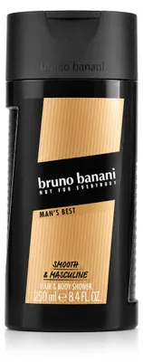 Produktbild von Bruno Banani Douchegel Men – Hair & Body Man’s Best 250 ml, KI-generiertes Bild