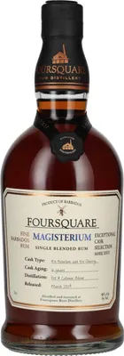 Produktbild von Foursquare 16 Years Old MAGISTERIUM Single Blended Rum 58% Vol. 0,7l