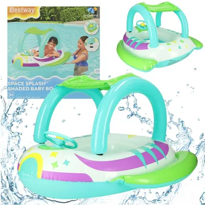 Zdjęcie produktu dla BESTWAY 34149 Dmuchany ponton z kierownicą samochodową