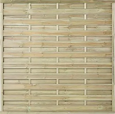 Produktbild von Zaun Hauptelement PLUS Bergen 180 x 180 cm kesseldruckimprägniert