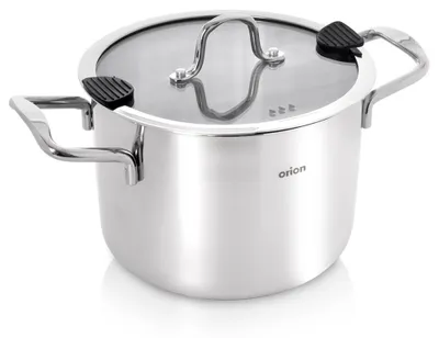 Obrázek produktu pro Ocelový hrnec s poklicí VENICE, 20 cm, objem 4,6 l