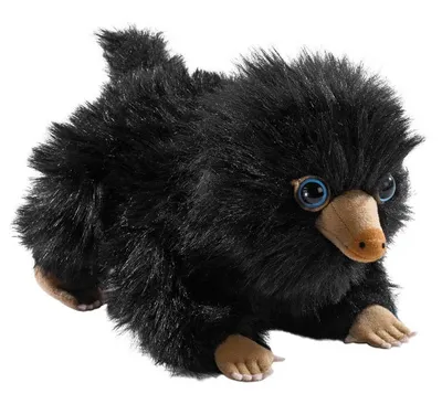 Produktbild von Noble Collection Phantastische Tierwesen Black Baby Niffler Plüschfigur  20 cm NOB8092