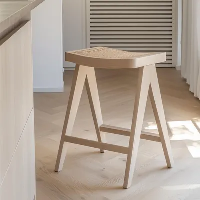 Productafbeelding van Barstoel Jules Naturel - Giga Meubel- Set van 2