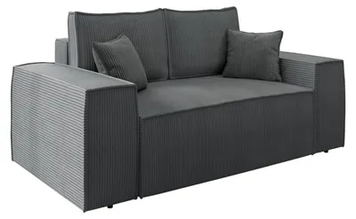 Produktbild von MIRJAN24 Schlafsofa Malaga Small Cord mit Schlaffunktion und Bettkasten, Polstercouch, Stilvoll Polstersofa vom Hersteller (Farbe: Poso 22)