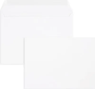 Produktbild von Briefumschläge 155x220mm 100g/qm haftklebend VE=500 Stück weiß