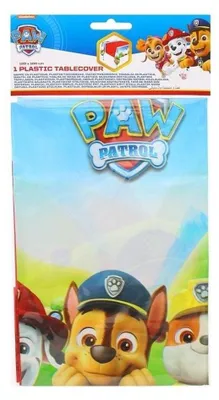 Zdjęcie produktu dla Obrus plastikowy Paw Patrol Rescue Heroes 120 x 180 cm