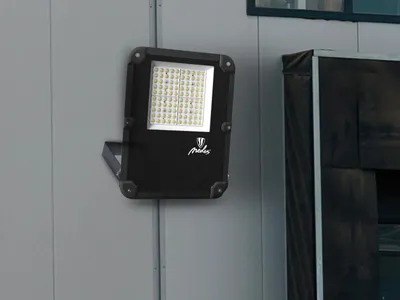 Immagine prodotto di NEDES Riflettore LED esterno PROFI Plus 50W / 5000K / Nero - LF4024N