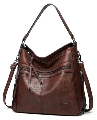 Produktbild von Omgoods – Retro Handtasche – Damen-Umhängetasche für Schule und Reisen