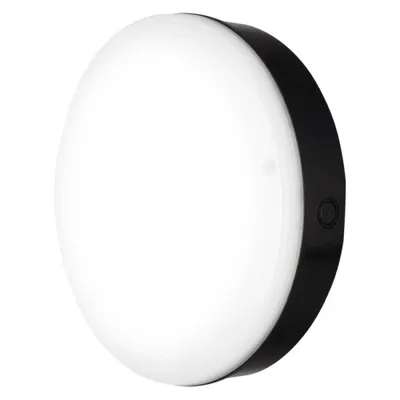 Produktbild von LED-Deckenleuchte 10W/4000K OSRAM SF BLKH, 250mm, IP65, Schwarz