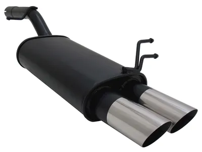 Produktbild von Novus Sportauspuff für Ford Fiesta MK6 JH / JD 2x76mm MS-Design mit ABE