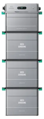 Produktbild von Zendure SolarFlow 1600AC+ mit 1920Wh Akku + 3x AB2000X LiFePO4 Solarspeicher