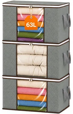 Produktbild von Aufbewahrungsbeutel, 60 Liter - Set mit 3 Stück
