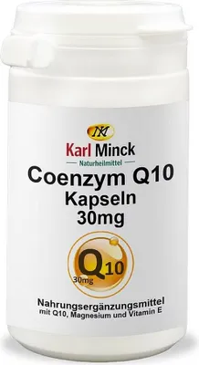 Produktbild von Karl Minck Coenzym Q10 30mg - 60 Kapseln