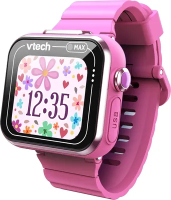 Produktbild von VTech KidiZoom Smartwatch MAX Kinderuhr mit Dual-Kamera Spielen Videos Selfies 1.69 Zoll Touchdisplay Lernuhr ab 5 Jahre