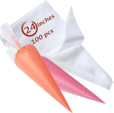Produktbild von Einweg Spritzbeutel 59,5 cm, 100 Stück, zum Backen