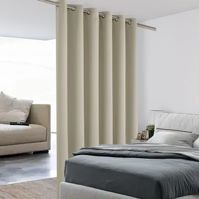 Imagen del producto de Solidchoice - Cortina opaca con propiedades aislantes acústicas, 213 x 183 cm (84 x 72 pulgadas)